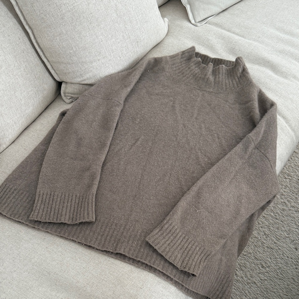 Eileen Fisher Cashmere Mock Neck Sweater